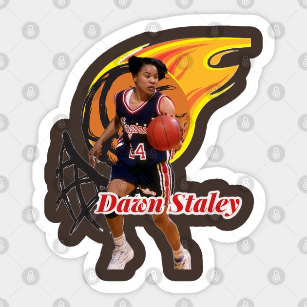 Dawn Staley Sticker by FASHION GRAVEYARD